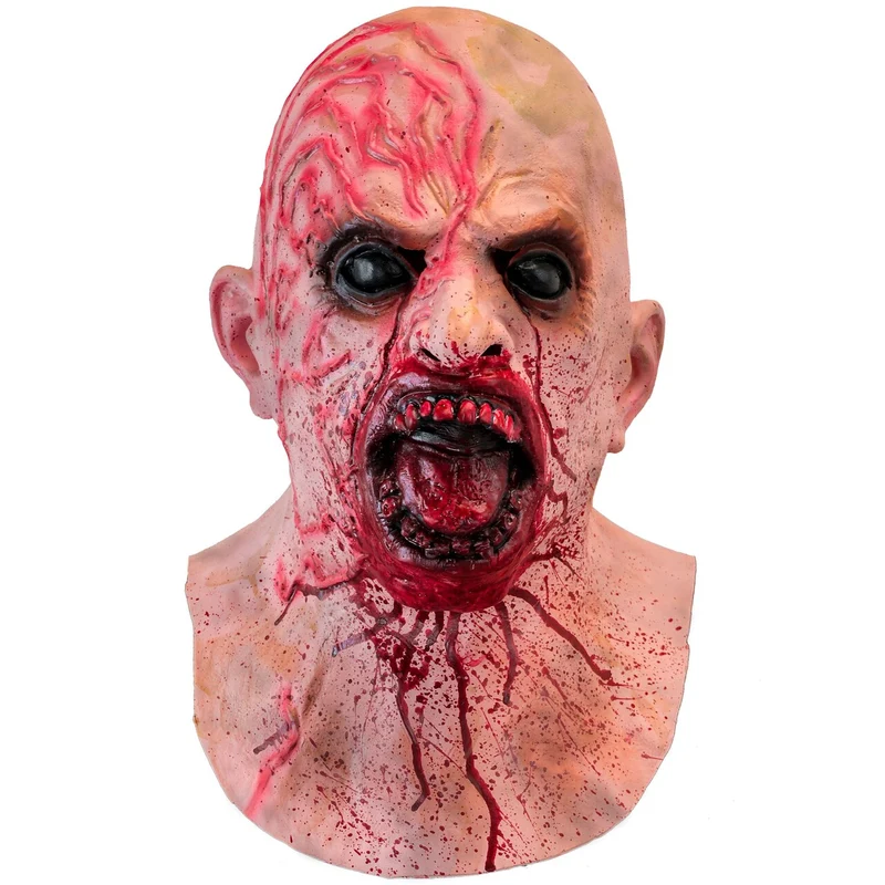 Zombie Apocalypse Latex Hoofdmasker