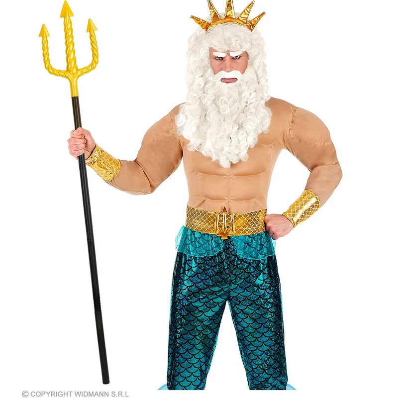 Neptunus Drietand Goud 137 Cm