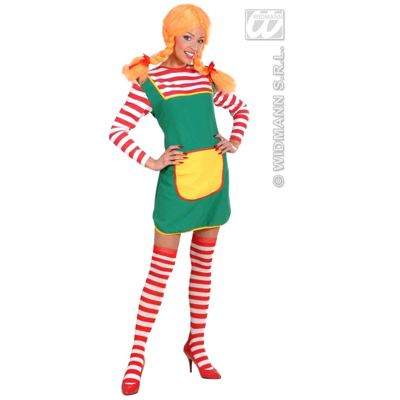Kniekousen Rood / Wit 64 Centimeter