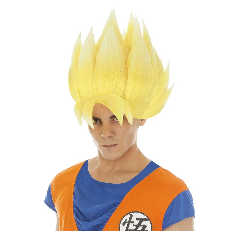 Goku Super Saiyan Pruik Geel