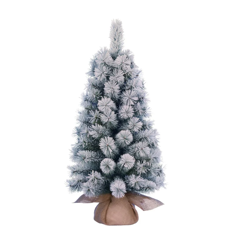 Black Box Trees Koyama Kerstboom Groen Frosted 98 Tips - Kerstversiering voor Ieder Interieur - Kunstboom met Natuurlijke PVC-Naalden en Bevroren