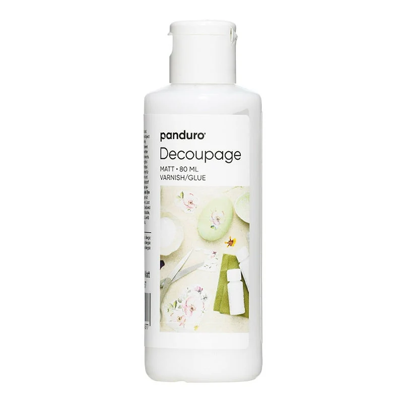 Panduro decoupagevernis - mat - 80 ml