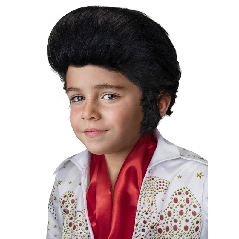 Vegas King Elvis Pruik Kind