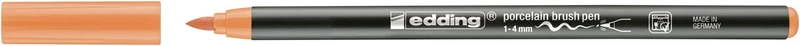 edding 4200 porcelain brush pen - apricot nude