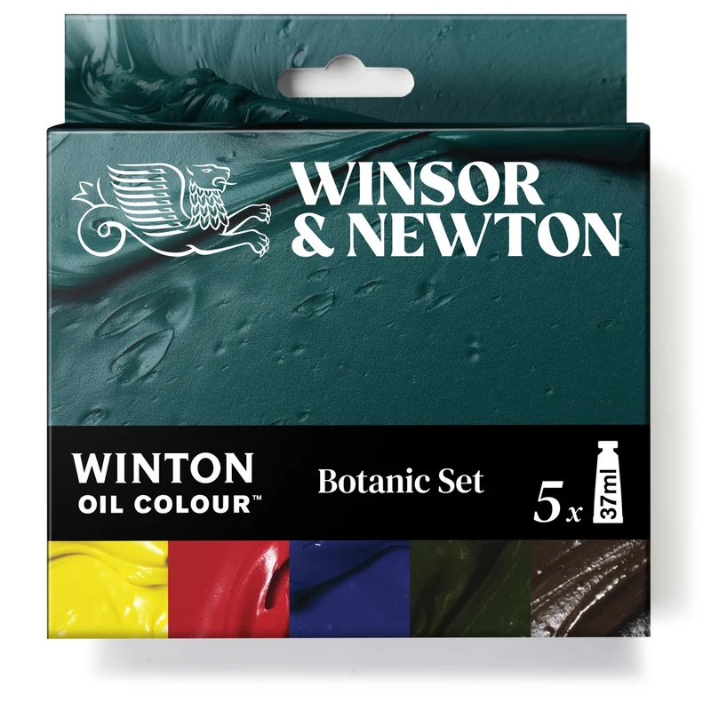 W&N Winton Oil Colour - 5x37 ml - botanic set