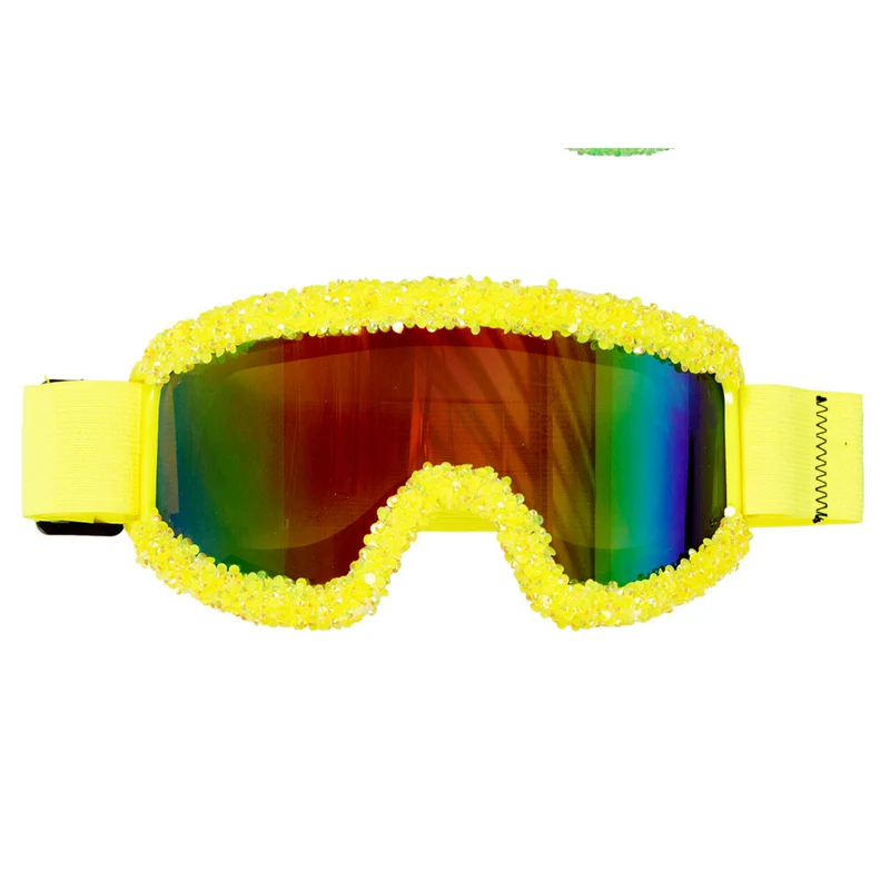 Shine Op De Piste Neon Skibril Geel