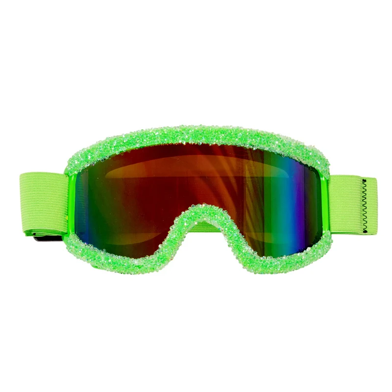 Shine Op De Piste Neon Skibril Groen
