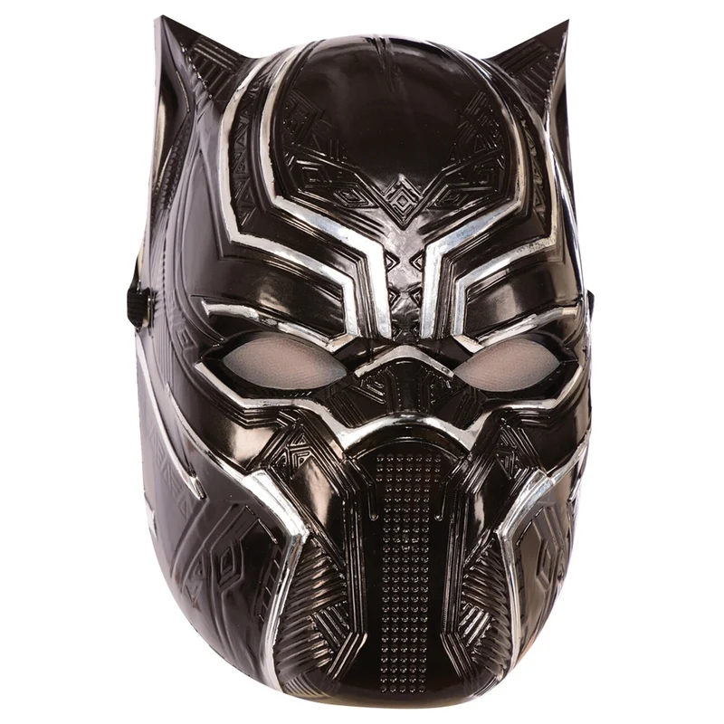 Black Panther Metallic Masker Kind