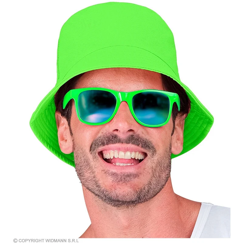 Bucket Hat Neon Groen Pop Festival