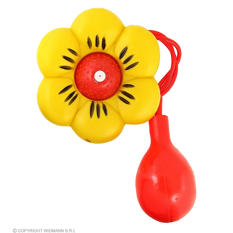 Geinige Spuitende Bloem Geel