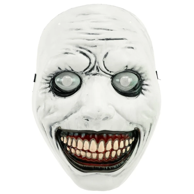 Masker White Smiling Evil Clown