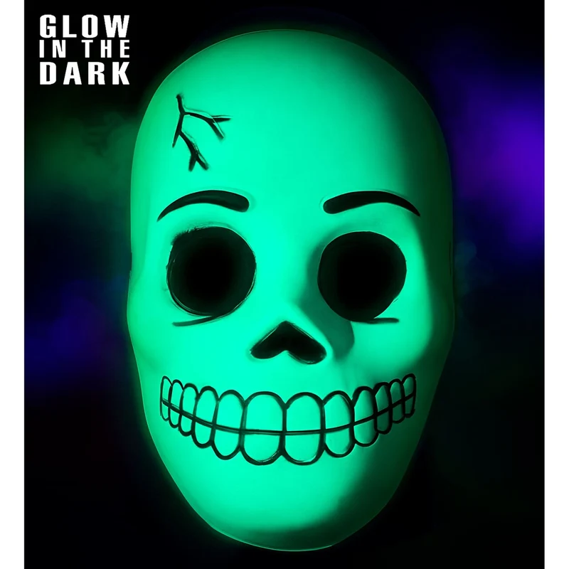 Glow In The Dark Masker Skully