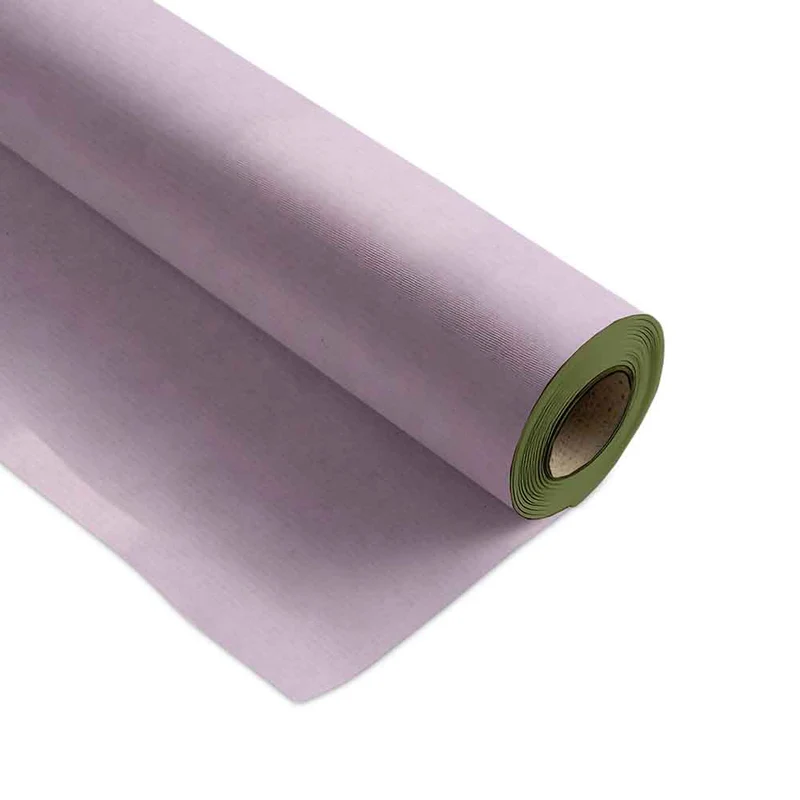 Inpakpapier Pastellrosé-olive 30cm x 200mtr