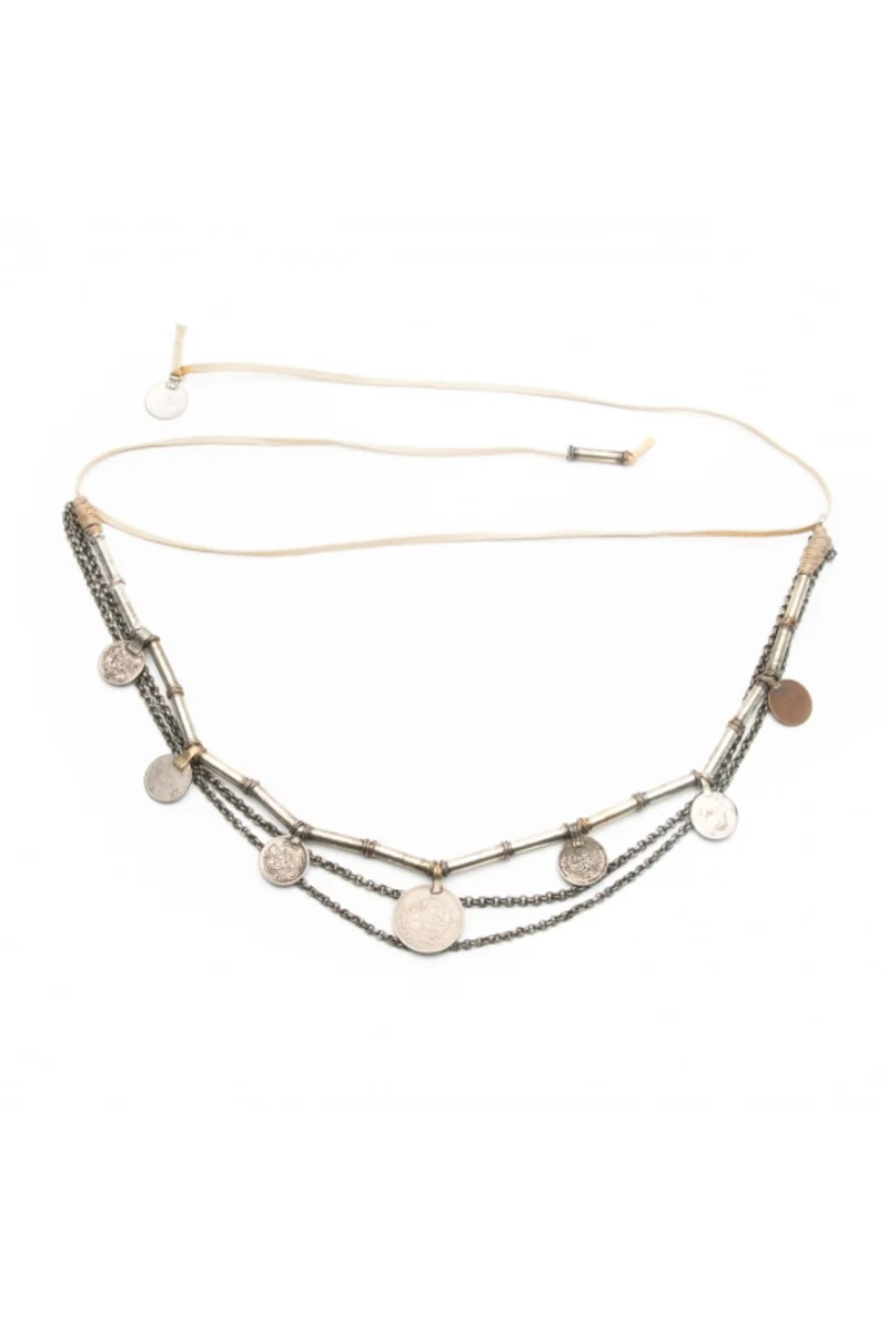 Salome Short Belt / Necklace - Beige