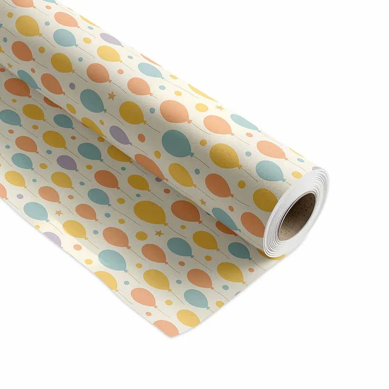 Inpakpapier Balloon Joy 50cm x 200mtr