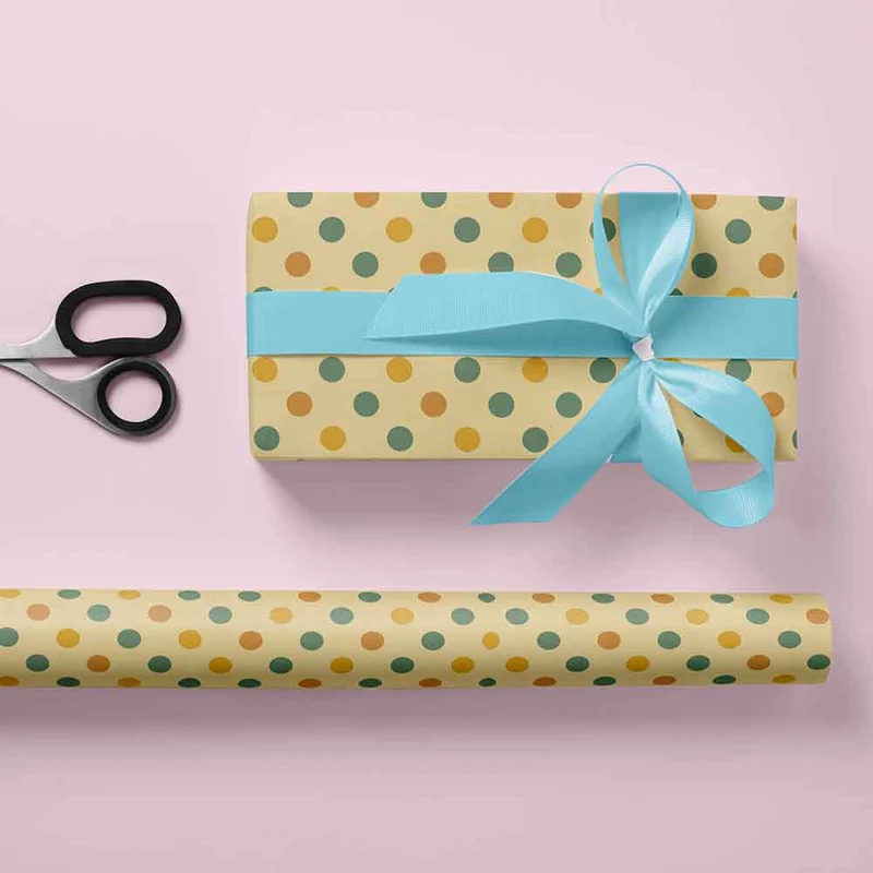 Inpakpapier Calm Confetti 50cm x 200mtr