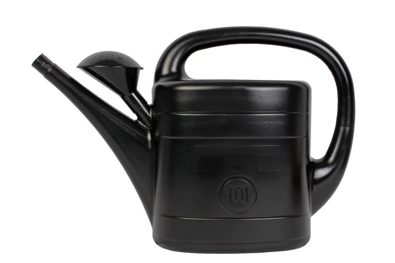 Gieter 10 liter zwart