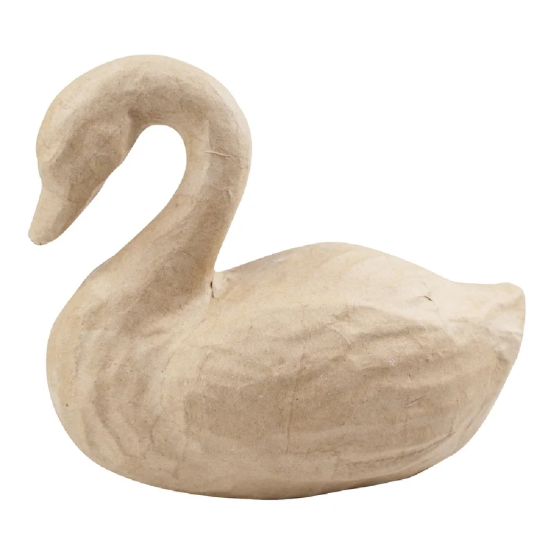 Papier-maché figuur - zwaan