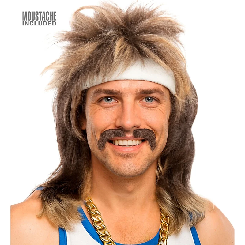 80S Matjespruik Met Snor Blond