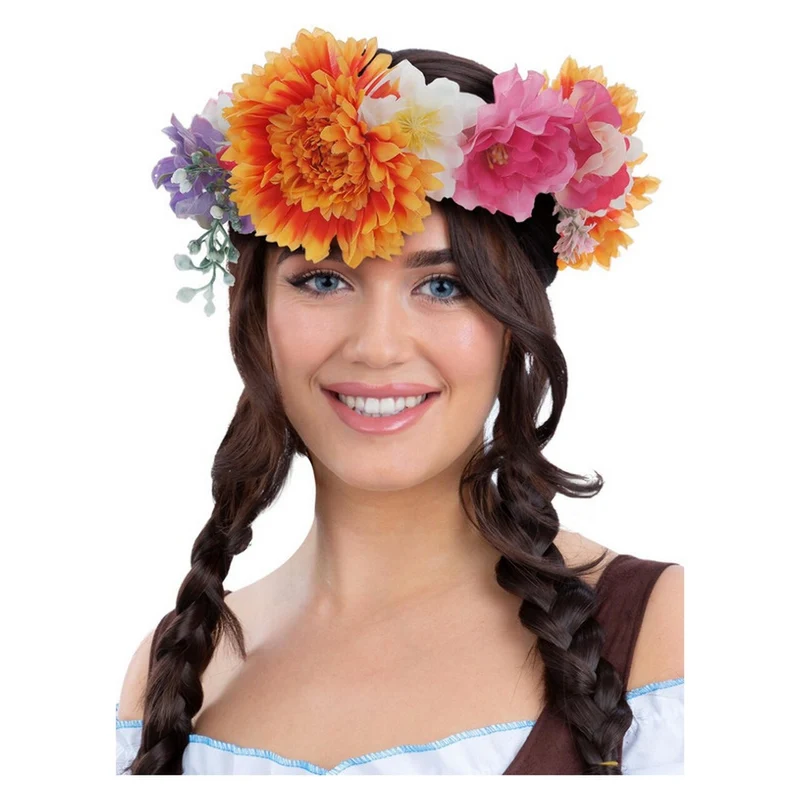 Midsummer Boho Wilde Bloemenkrans