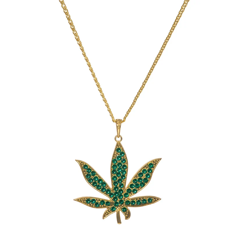 Green Attitude Ketting Wietblad