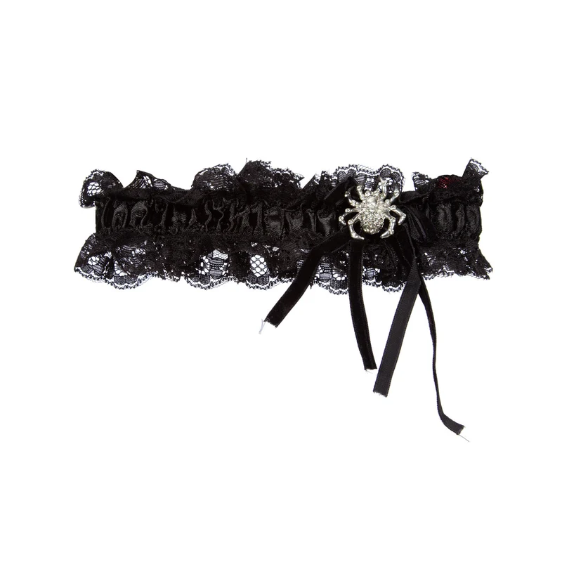 Kousenband Black Widow