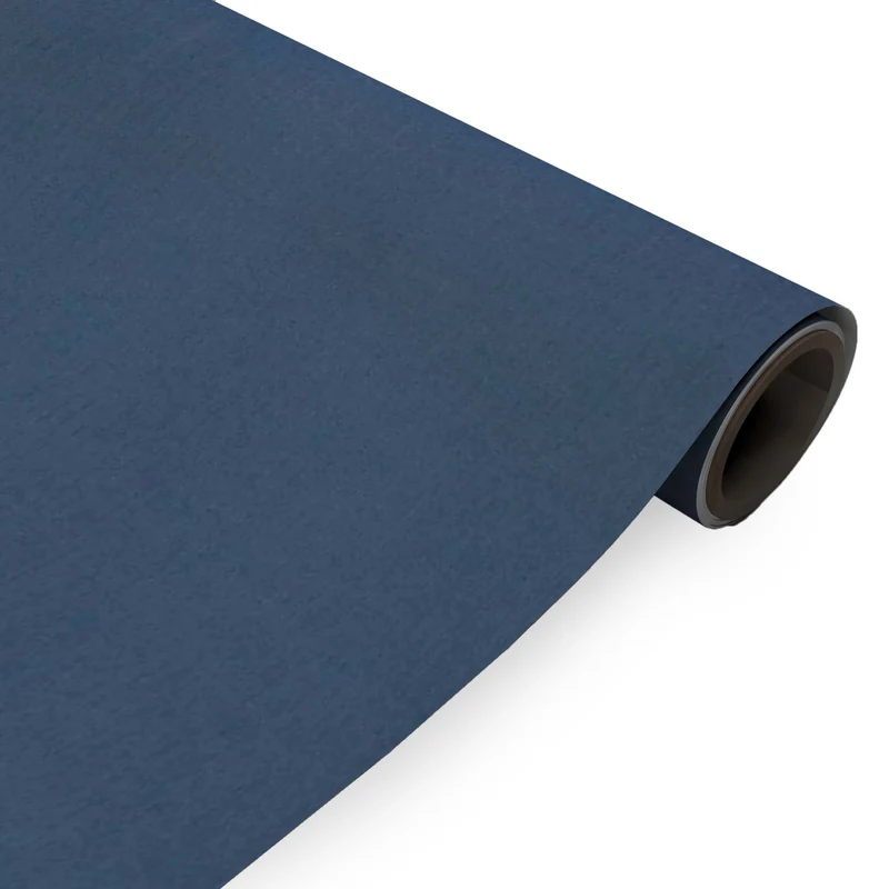 Inpakpapier Blauw kraft 50cm x 200mtr