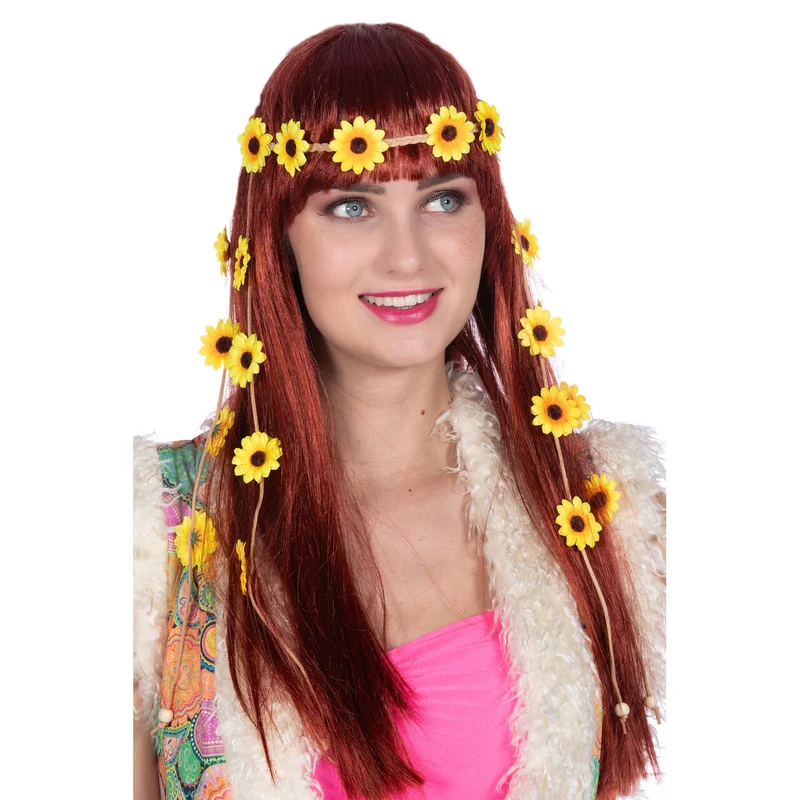 Sun Flower Girl Hippie Hoofdband