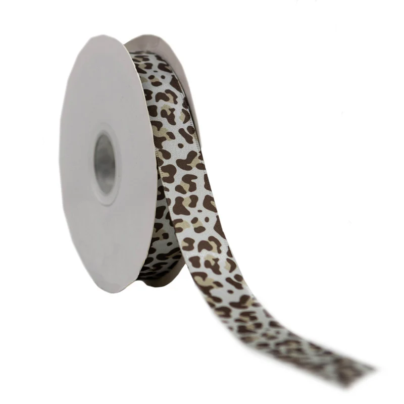Lint satijn Leopard SMALL (20mm x25m)