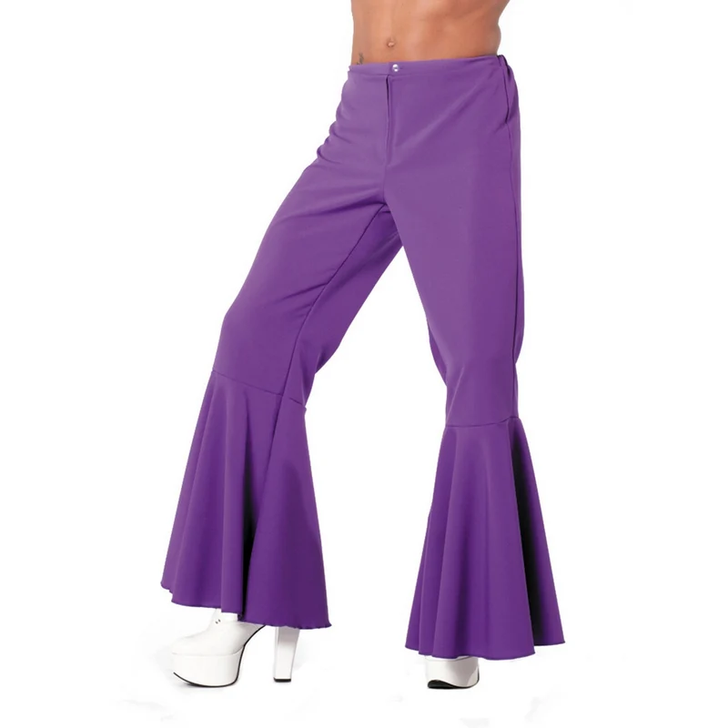 Paarse Hippie Broek Bi-Stretch