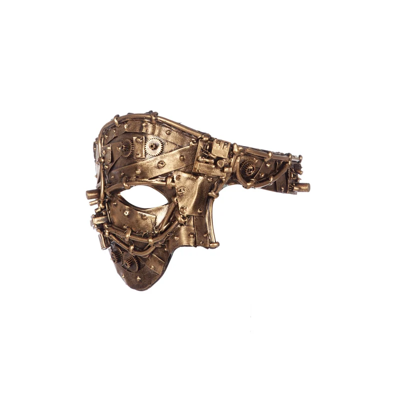 Victorian Steampunk Halfmasker