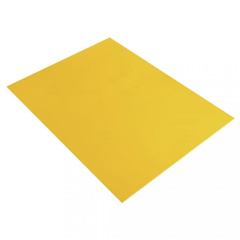 Crepla hobbyrubber - 20x30 cm - 2 mm - maïsgeel
