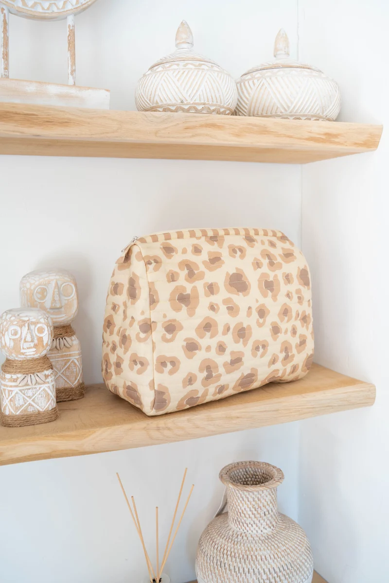Large Travel Bag Impresion Leopard