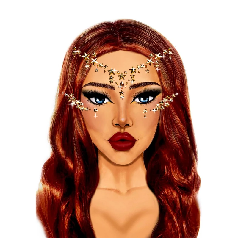 Star Sign Body Stickers
