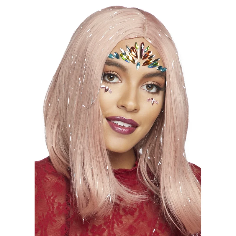 Bijouterie Op Sticker Voor Op Het Gezicht Tiara