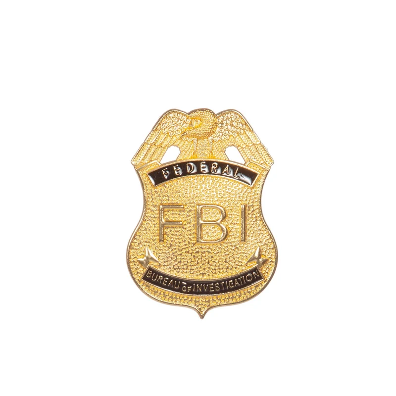 Badge Fbi Goud