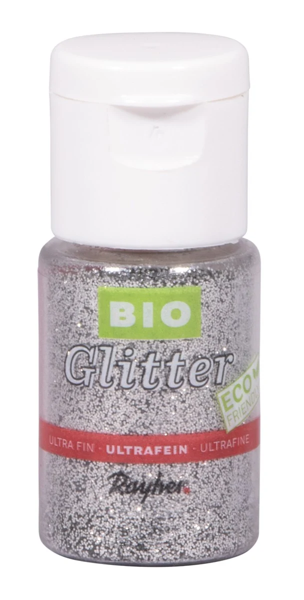 Bioglitter ultrafijn - zilver