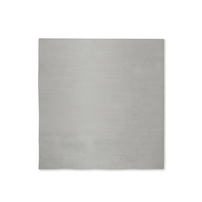 Servetten Zilver 16 Stuks 33x33 Centimeter