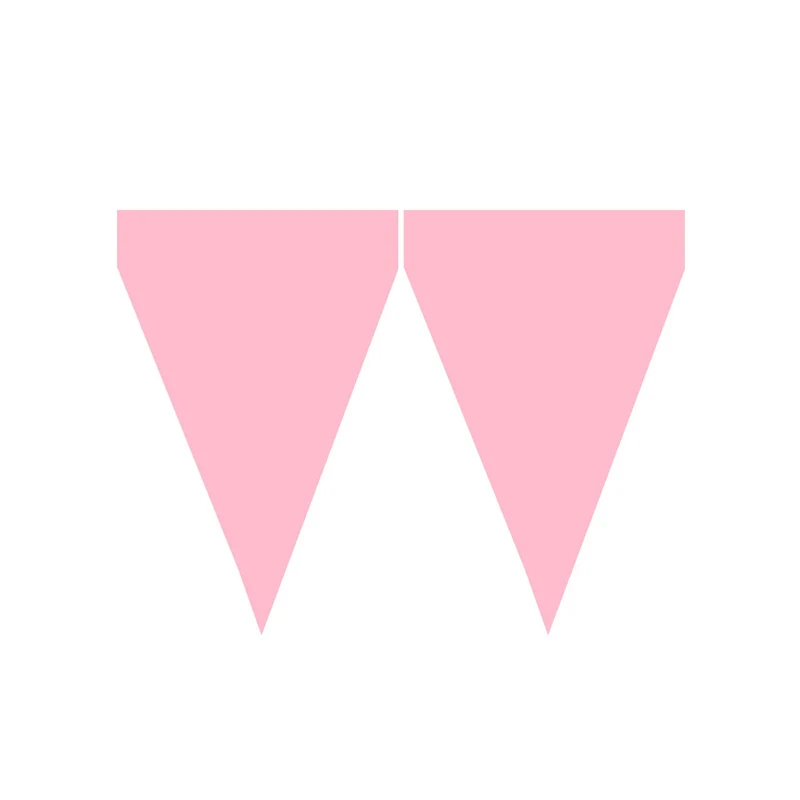 Baby Roze Vlaggenlijn 3 M