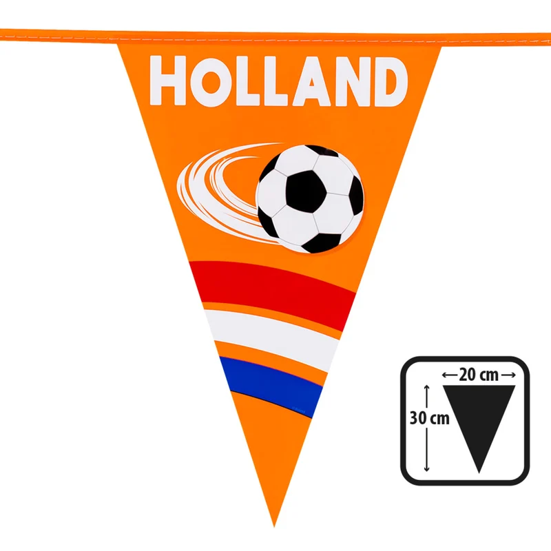 Hup Holland Oranje Vlaggenlijn 6 Meter