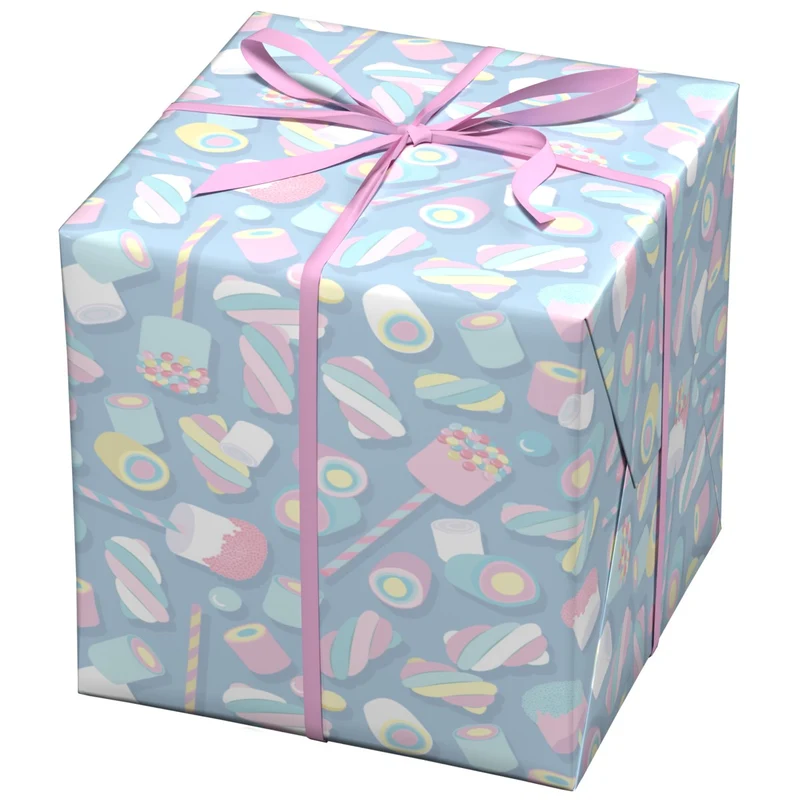 Cadeaupapier - 10 meter - marshmellow