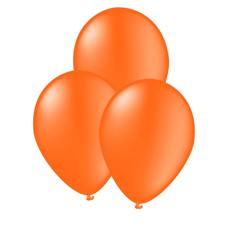 Latex Ballonnen Orange Army 10 Stuks