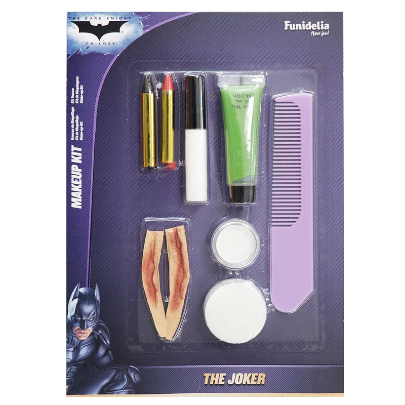 Joker Make Up Set Met Littekens En Haarverf