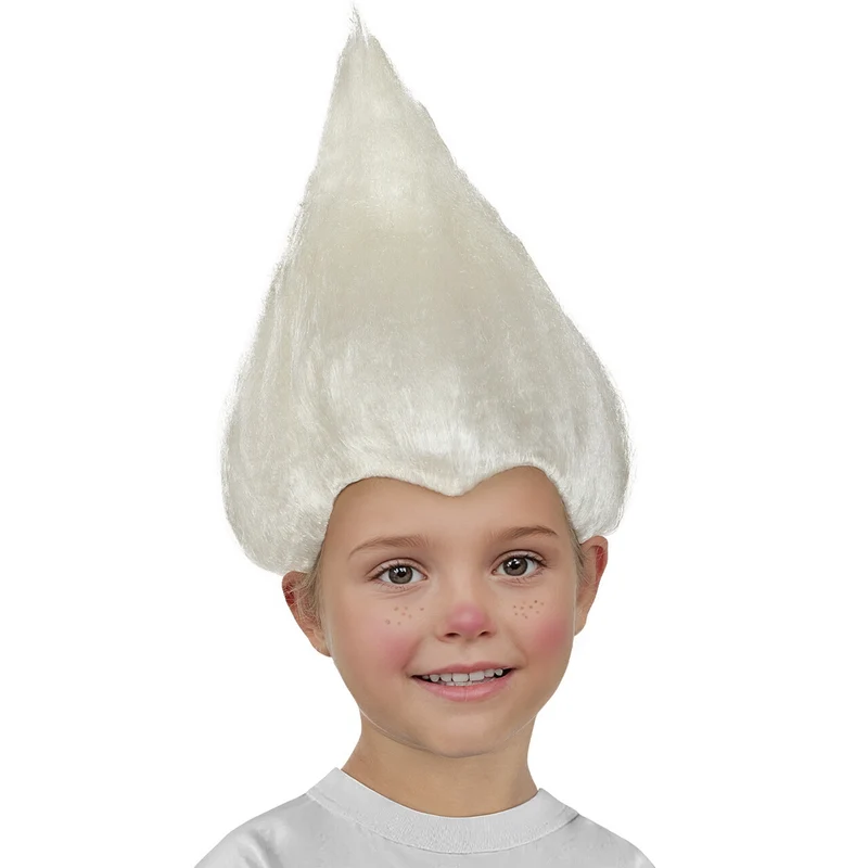 Witte Pruik Guy Diamant Trolls