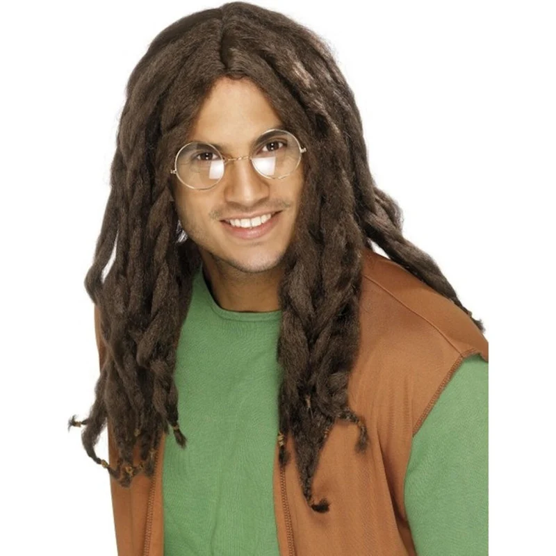 Rasta Pruik Bruin