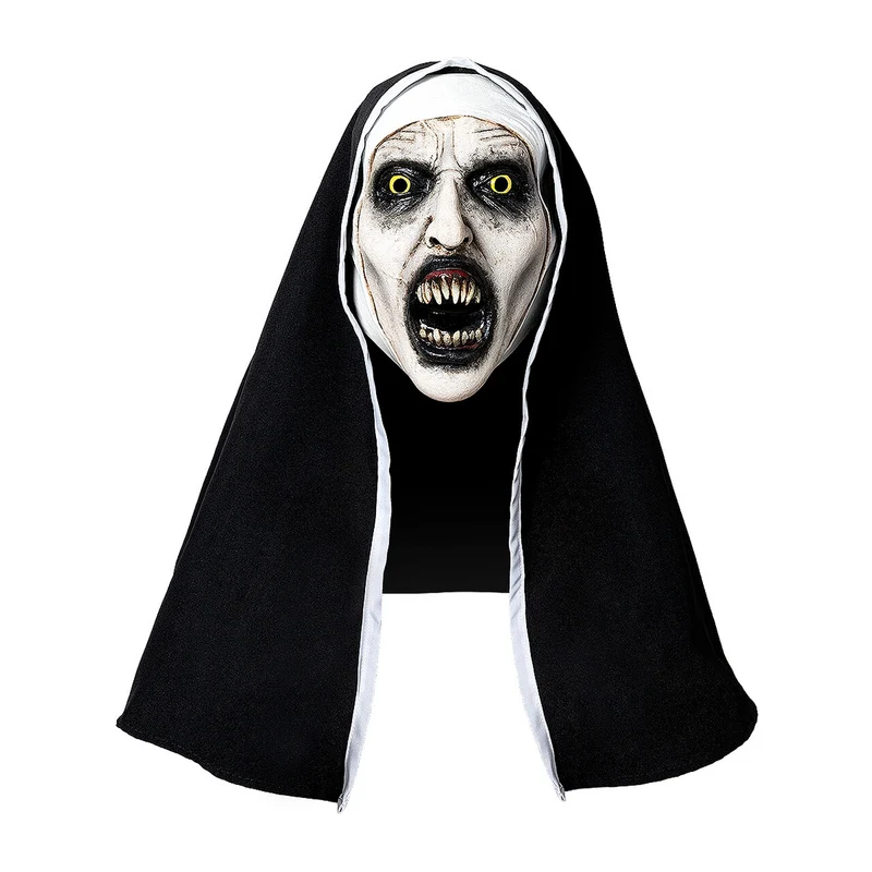 Deluxe Valak Horror Masker Met Kap