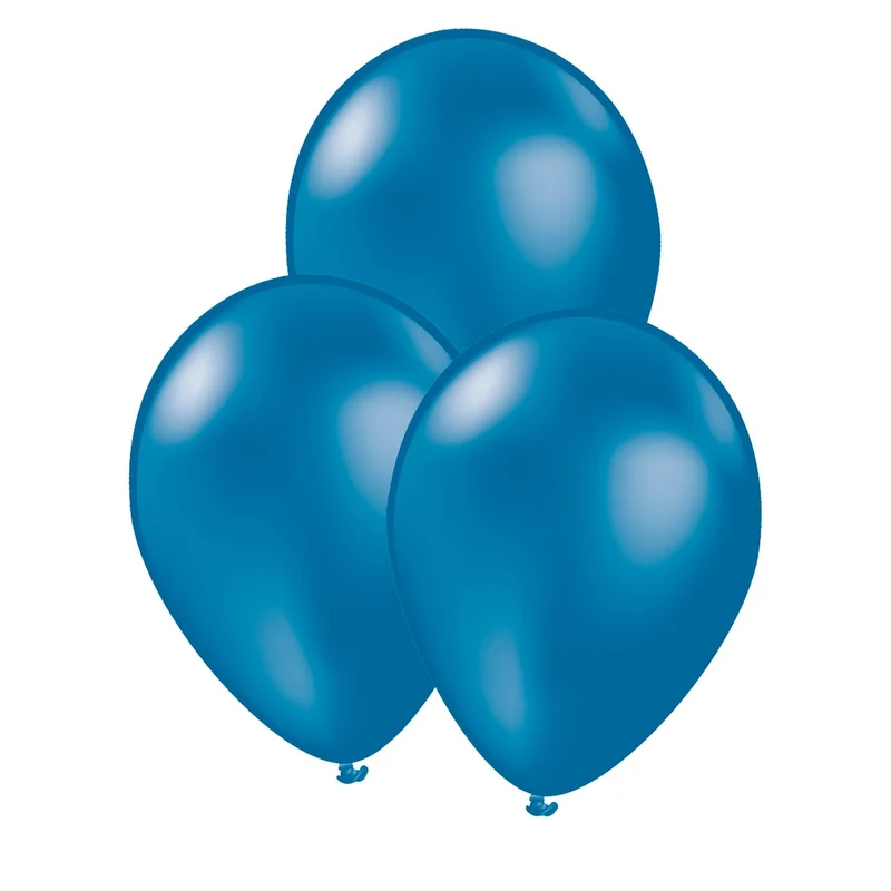 Latex Ballonnen Ice Blue 10 Stuks