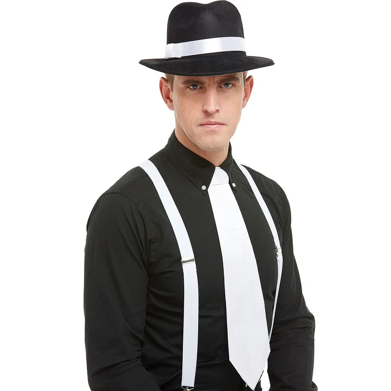 Witte Stropdas Gangster Bruidegom Matteo