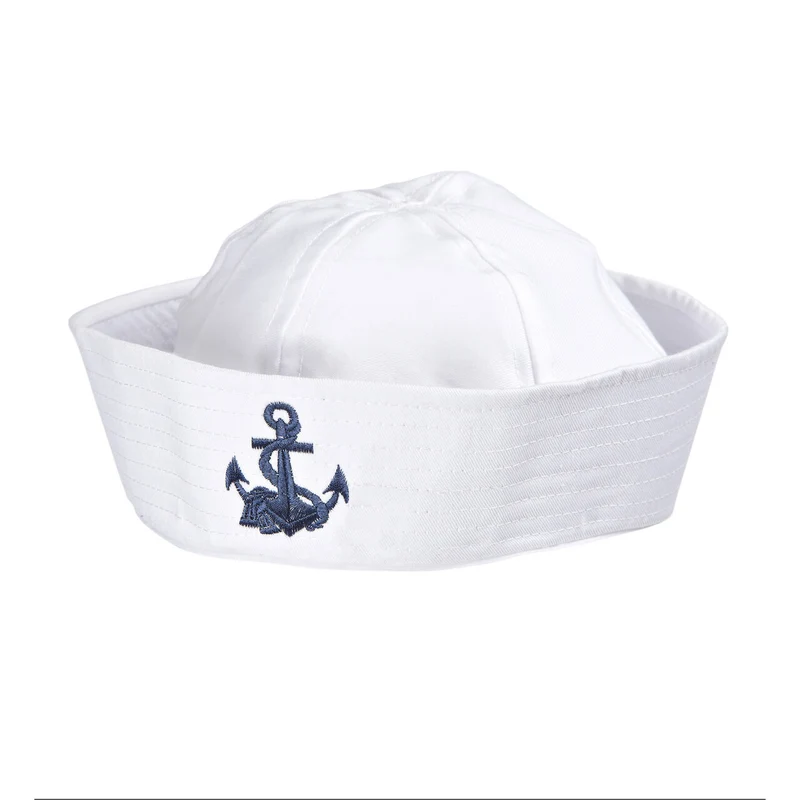Schip Ahoy Zeemanspet Met Anker