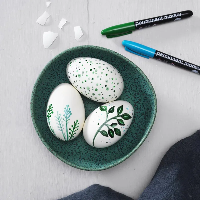 permanent marker eitjes